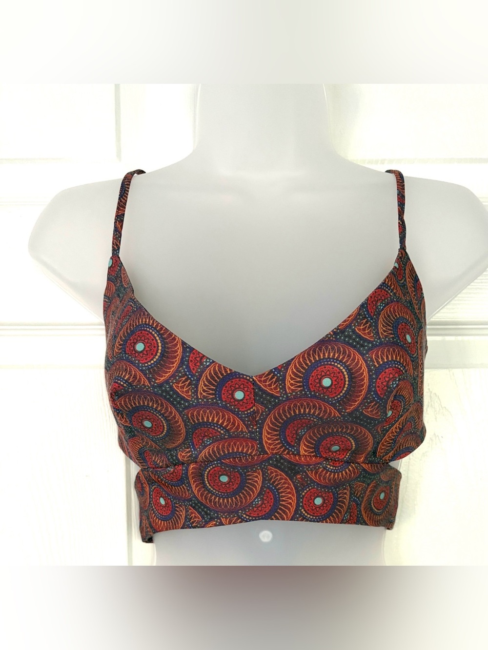 Lilelloula Top Crop Bra Cotton Bland size Small Medium